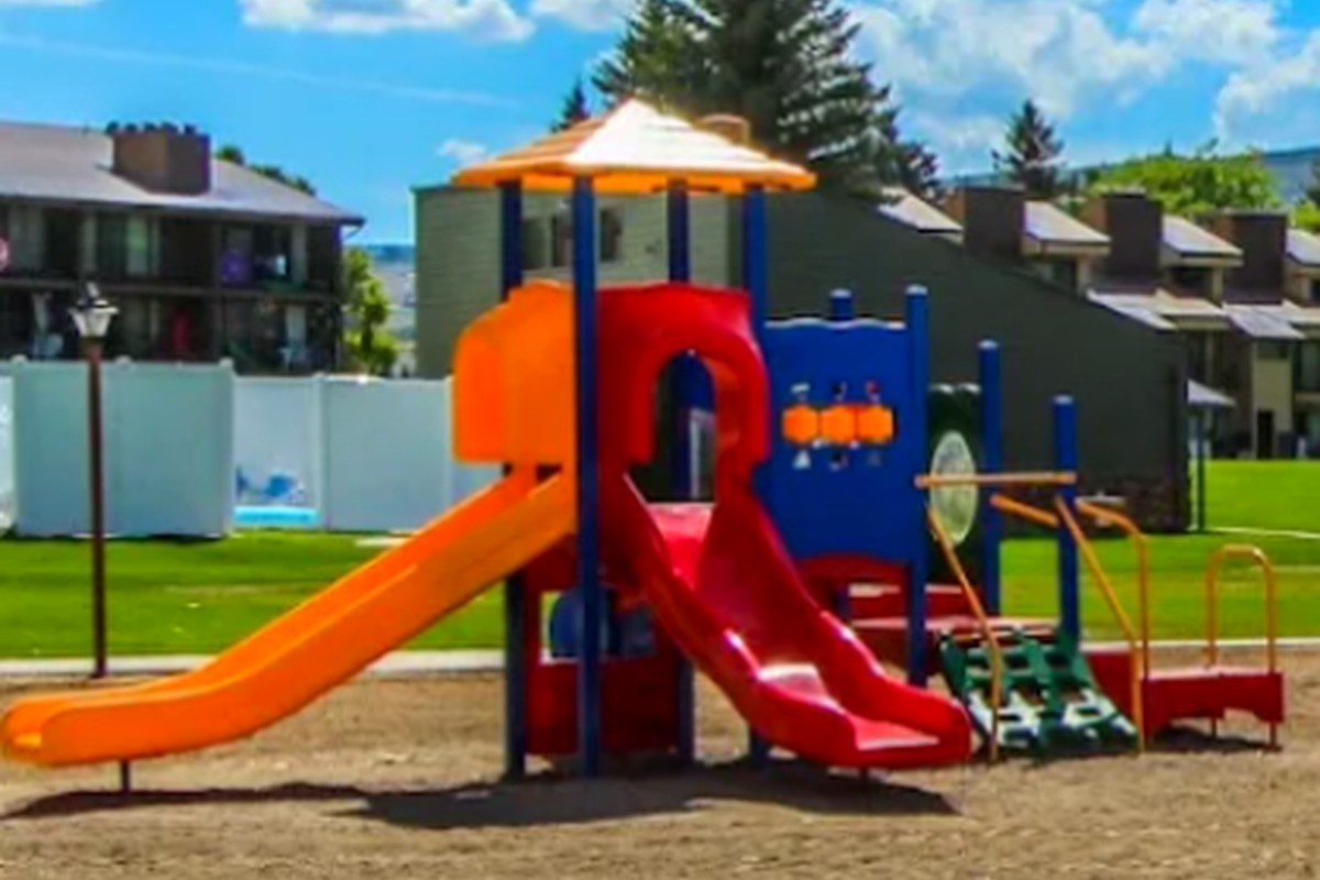 Playground and resort grounds